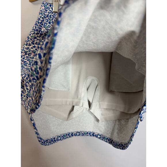 Peter Millar Golf Skort Skirt Performance Golf Tennis Floral Print UPF 50+ Sz S - Picture 4 of 10